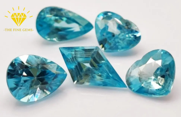 Zircon Bleu 6.74 CT