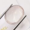 quartz pink oval cut 20.05 carats