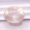 quartz pink oval cut 20.05 carats