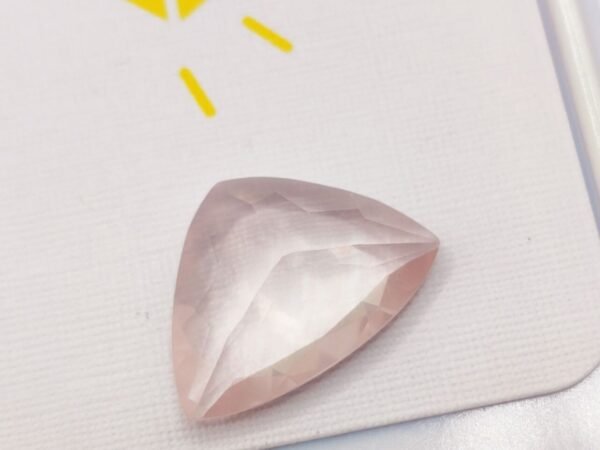 quartz pink fancy cut 11.09 carats