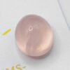 quartz pink cabochon cut 27.29 carats