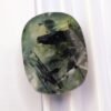 prehnite green cushion cut 18.54 carats