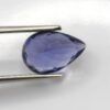 Iolite cordierite blue pear cut 3.26 carats
