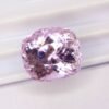Kunzite 9.95 CT cushion cut pink transparent