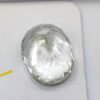spodumene green oval cut 32.16 carats