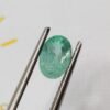 green emerald oval cut 1.85 carats