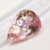Kunzite 42.30 CT pear cut rose gold