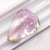 Kunzite 42.30 CT pear cut rose gold
