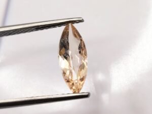 morganite peach pink marquise cut 1.62 carats