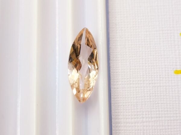 morganite peach pink marquise cut 1.62 carats
