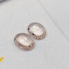 lotmorganite peach pink oval cut 1.66 carats