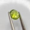 peridot green round cut 2.55 carats