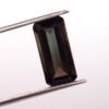 tourmaline bicolore emerald cut 4.50 carats
