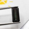 tourmaline bicolore emerald cut 4.50 carats