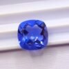 fluorite color change blue violet cushion cut 6.32 carats