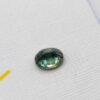 saphir blue green oval cut 1.16 carats