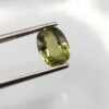 saphir green oval cut 2.39 carats