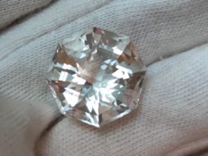 white quartz fancy cut 13.26 carats