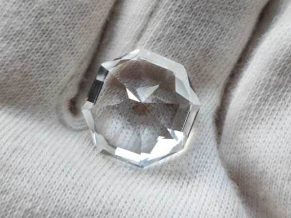 white quartz fancy cut 13.26 carats