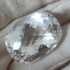 white quartz cushion cut 58.58 carats