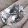 white quartz cushion cut 58.58 carats