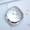 white quartz cushion cut 62.38 carats