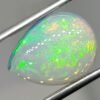 opale noble play of colors cabochon cut 5.57 carats