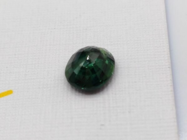saphir blue green oval cut 2.24