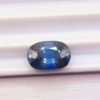 blue saphir oval cut 3.26 carats