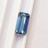 blue green tanzanite octogonal cut 2.20 carats