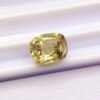 diaspore zultanite yellowish green to pinkish brown cushion cut 2.11 carats