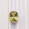 diaspore zultanite yellowish green to pinkish brown cushion cut 2.11 carats
