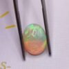 opale noble play of colors cabochon cut 2.71