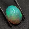 opale noble play of colors cabochon cut 2.71