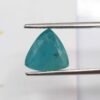 grandidierite blue green trillon cut 4.41 carats