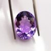 améthyste violet oval cut 12.27 carats