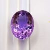 améthyste violet oval cut 12.27 carats
