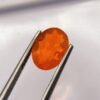 opale de feu orange oval cut 1.72 carats