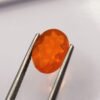 opale de feu orange oval cut 1.72 carats