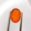 opale de feu orange oval cut 1.72 carats