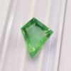 green fluorite fancy cut 7.06 carats
