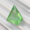 green fluorite fancy cut 7.06 carats