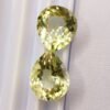 yellow quartz lemon pear cut 9.36 carats
