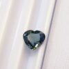 Saphir 0.97 CT blue transparent heart cut