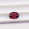 rhodolite red cherry oval cut 1.12 carats