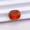 spessartite orange oval cut 3.43 carats