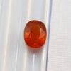spessartite orange oval cut 3.43 carats
