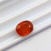 spessartite orange oval cut 3.43 carats