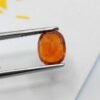 spessartite orange oval cut 3.43 carats