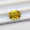 yellow sphene oval cut 1.20 carats